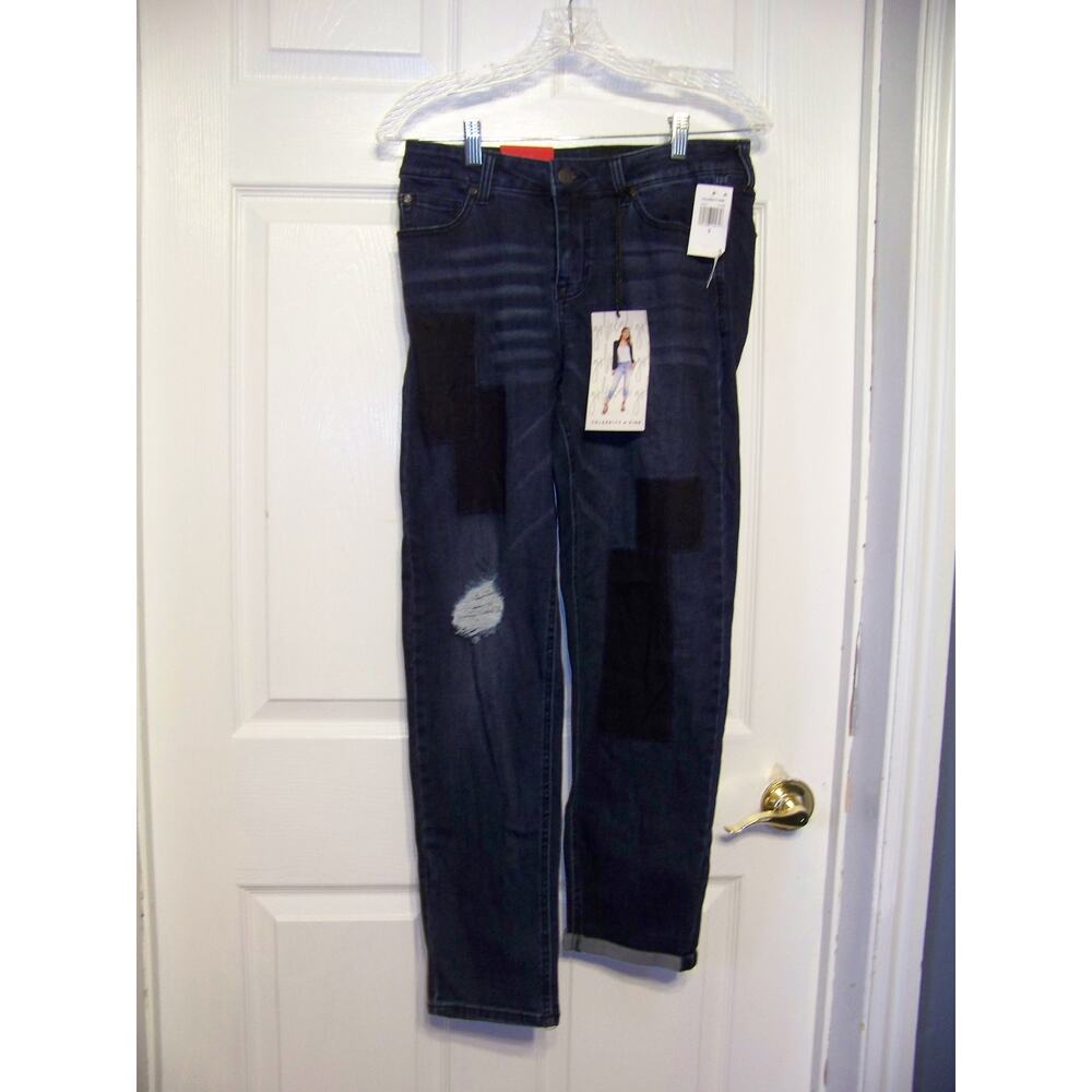Celebrity Pink  Denim Distressed Girlfriend Jeans Size 9